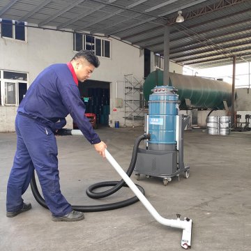 舊地坪改造中工業吸塵器的運用